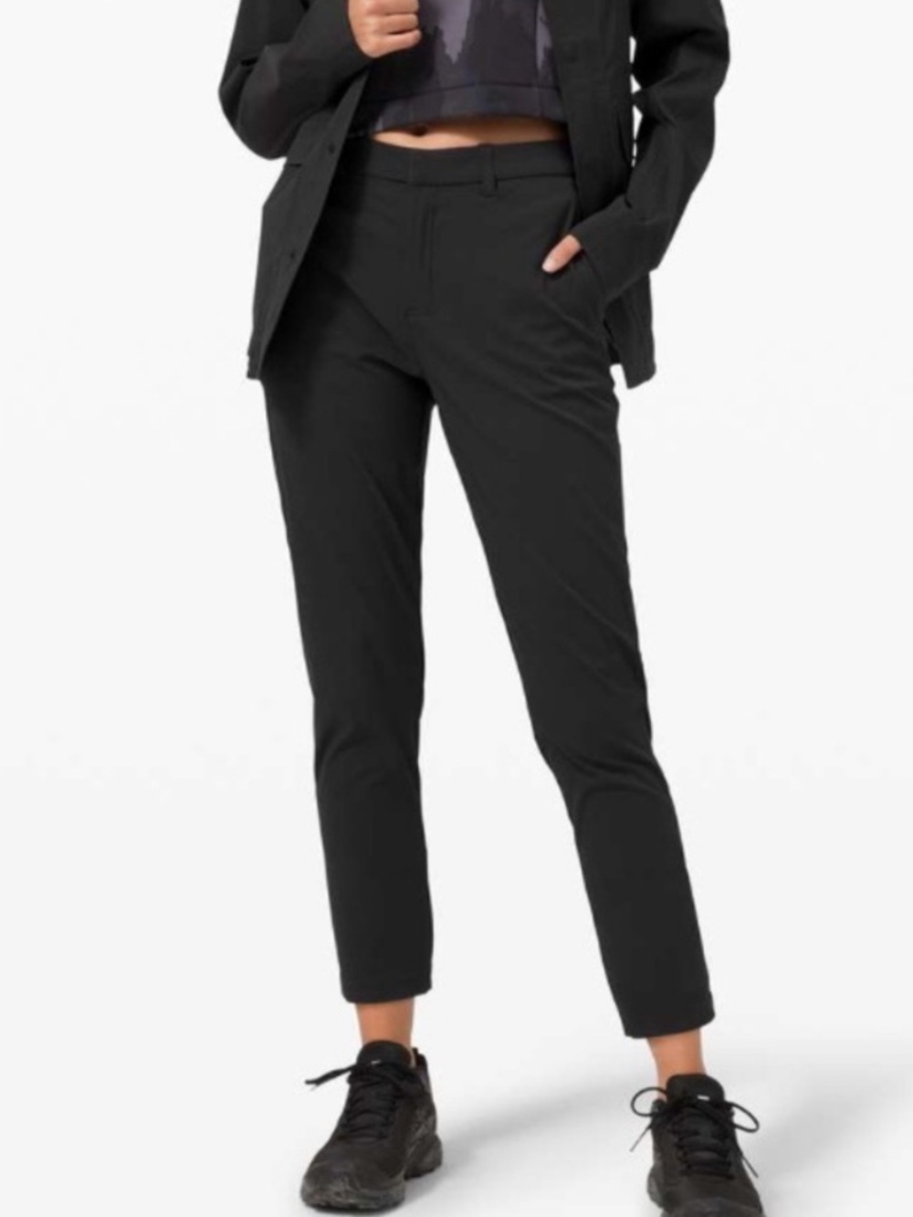 Lululemon X Robert geller black trouser pants